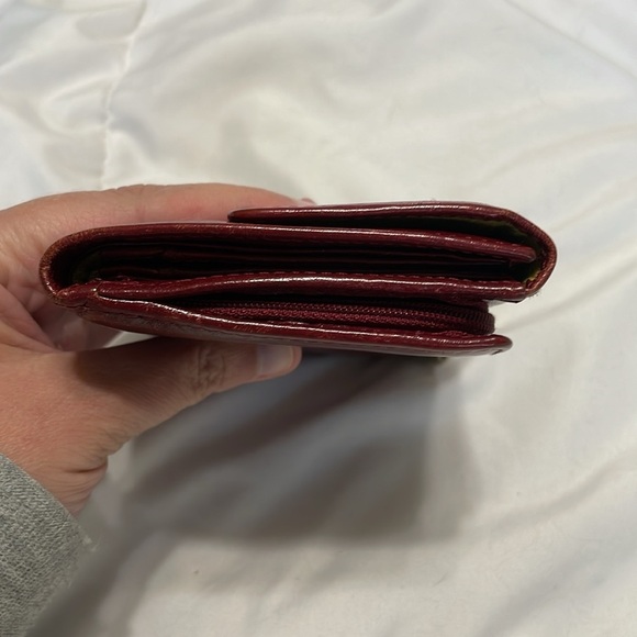 HOBO Vintage Red Leather Wallet - Picture 10 of 11